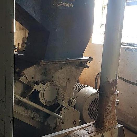 Used Granulator Zerma, model GSE 500, for plastic waste