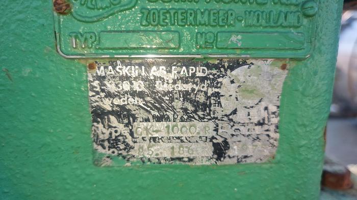 Used 1975 RAPID GK1000 75 kw drive