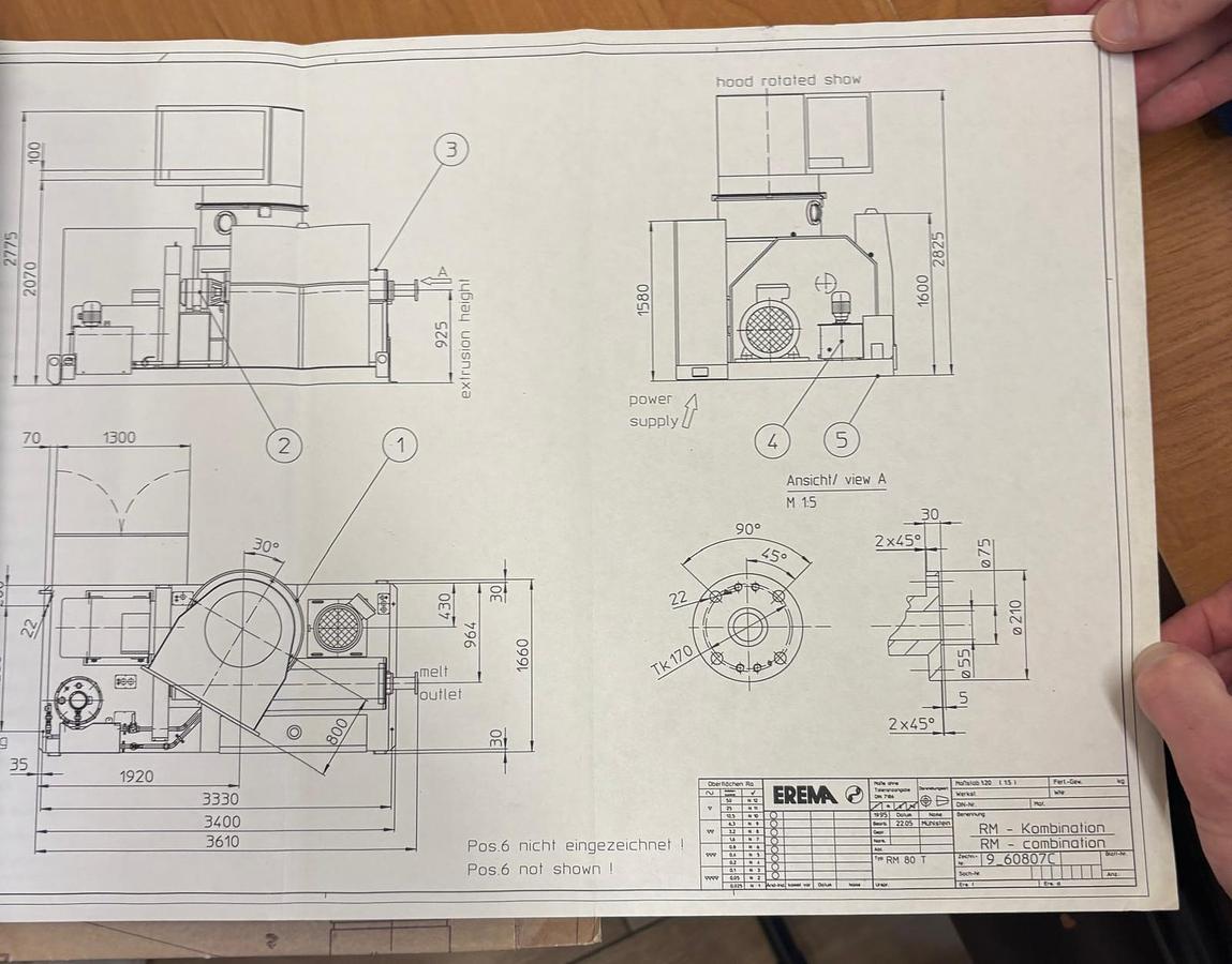 Used 2004 EREMA RM 80 E