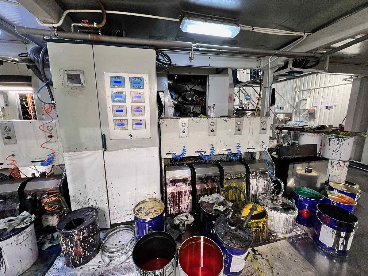 Used UTECO Gearless 8 col.1.000 mm.