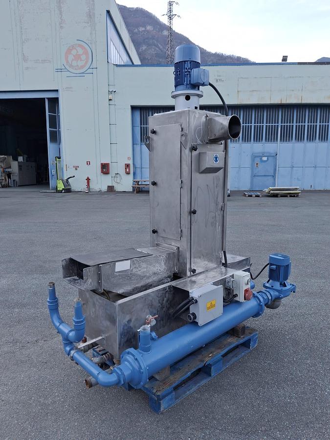 Refurbished extruder cdm prealpina,500 kg/h.+FIMIC ras400, pe,pp,pc,ps,abs, reconditioned.