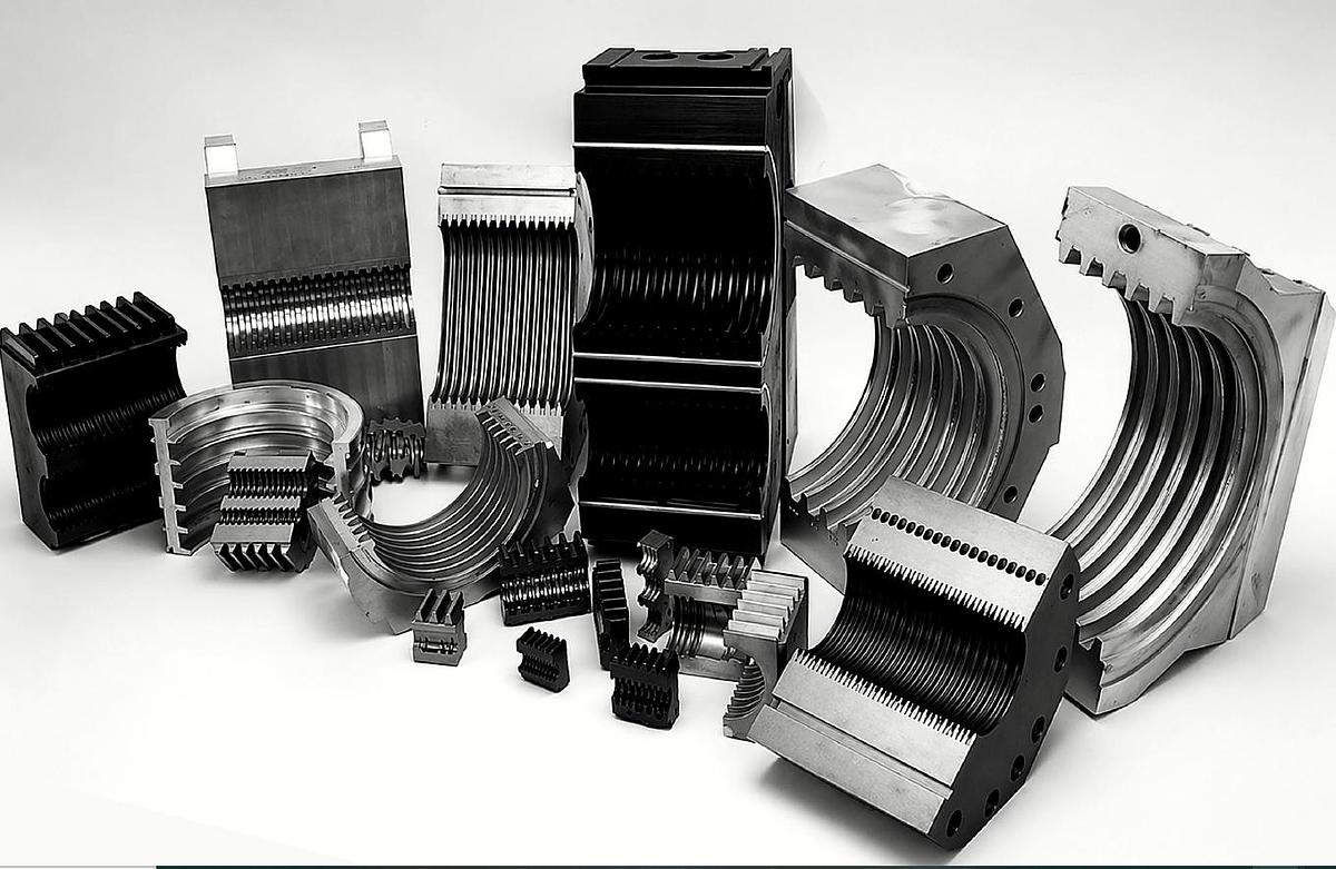EUROPEAN molf blocks fitting major corrugators brands
