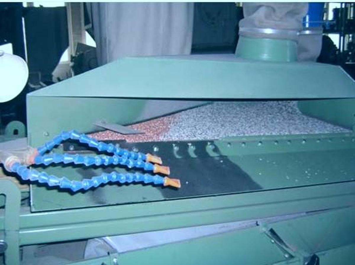 CABLE GRINDING AND SEPARATING PLANT 600 kg/h