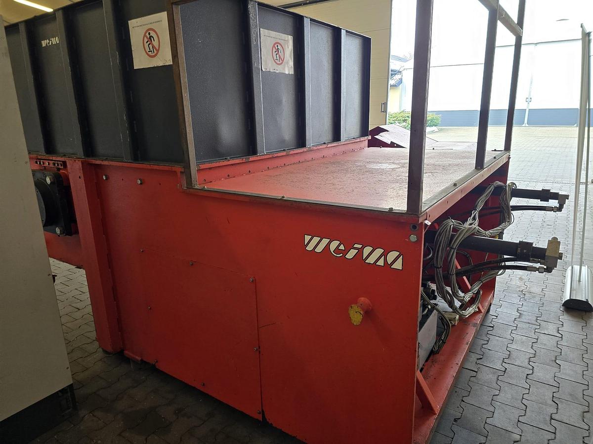 Used WEIMA Shredder WlK 2000