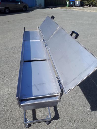 GERMANPLAST 2000 x 30 mm. AIR DRYING TUNNEL for strands