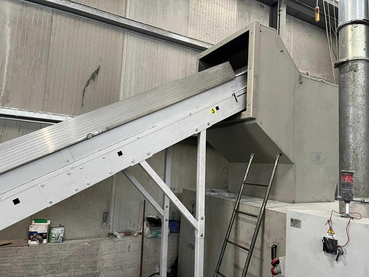 Used extruder 500 kg/h pe pp tecnova 130, 37 LD reconditioned +warranty