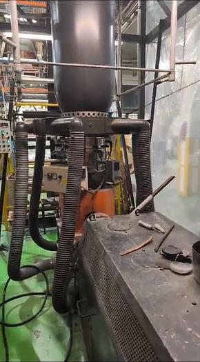 Used 1989 BANDERA  BLOWN FILM EXTRUDER s.80 d.130 w1.200