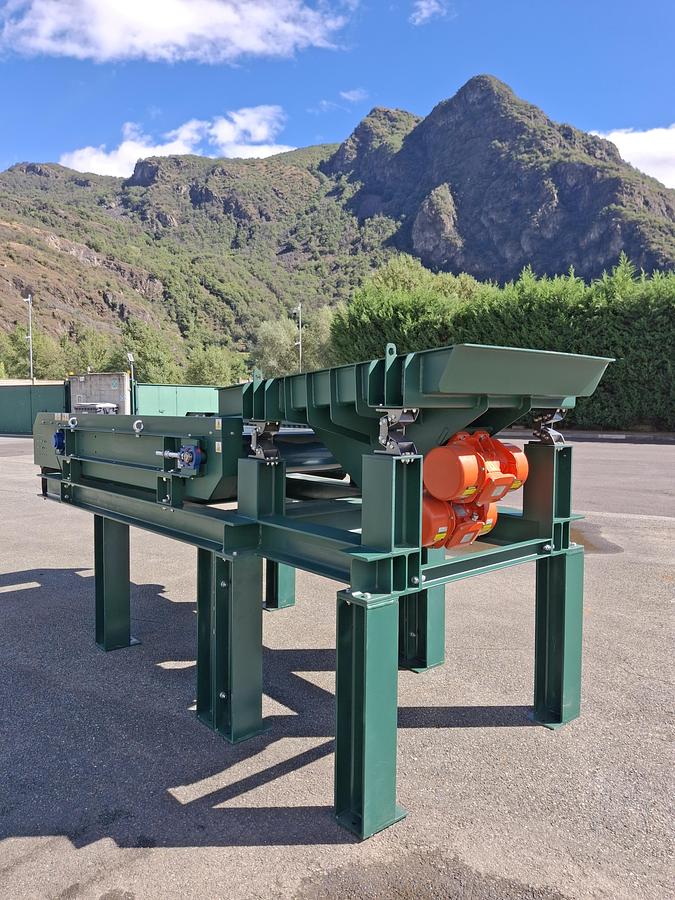 EDDY CURRENT SEPARATOR  as new, 2 Ton/h