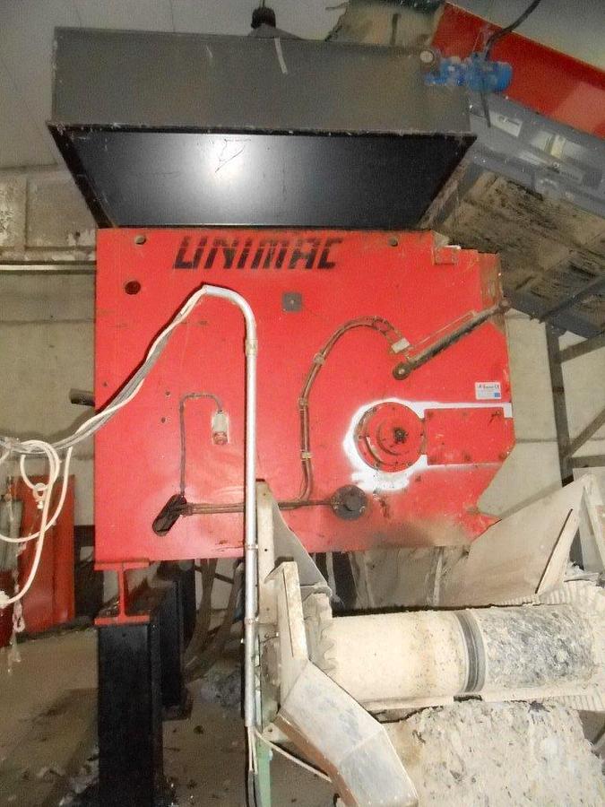 Refurbished BANO + GERMANPLAST RECONDITIONING SINGLE SHAFT SHREDDER 1800 mm.132 kw RECONDITIONED