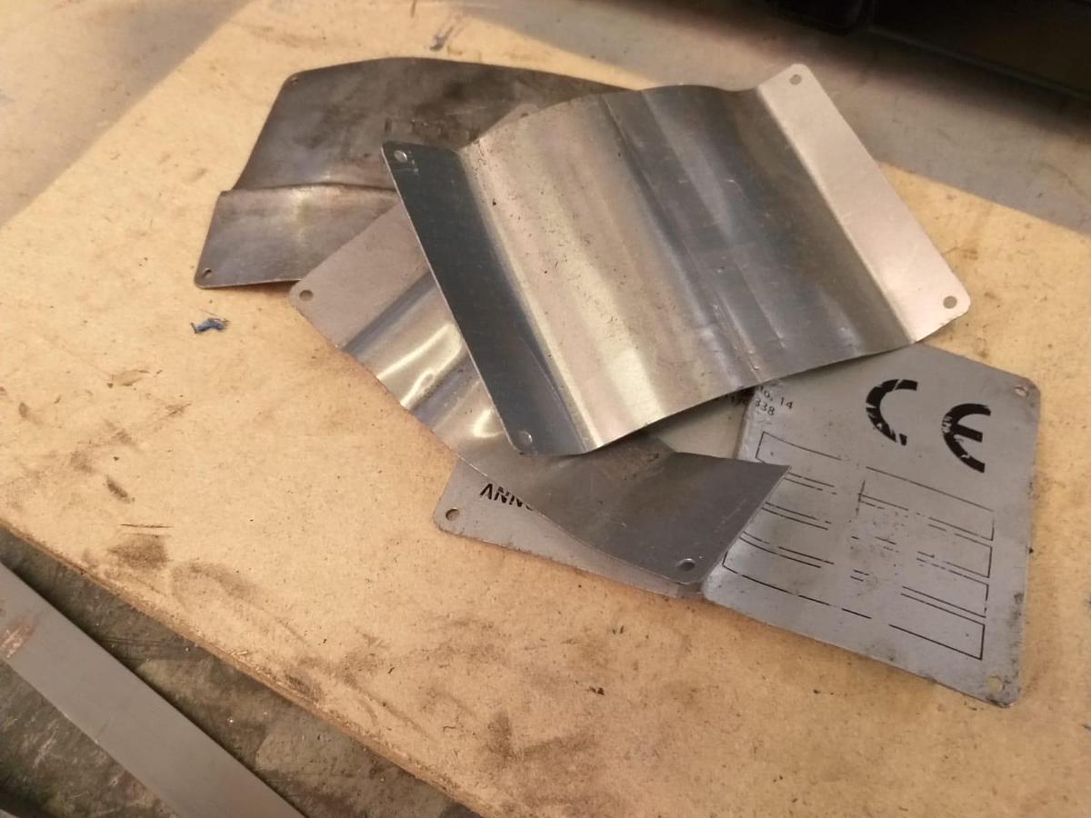 ITALIAN TWIN SHAFT SHREDDER 400 mm for PCB, documents, credit cards, etc.