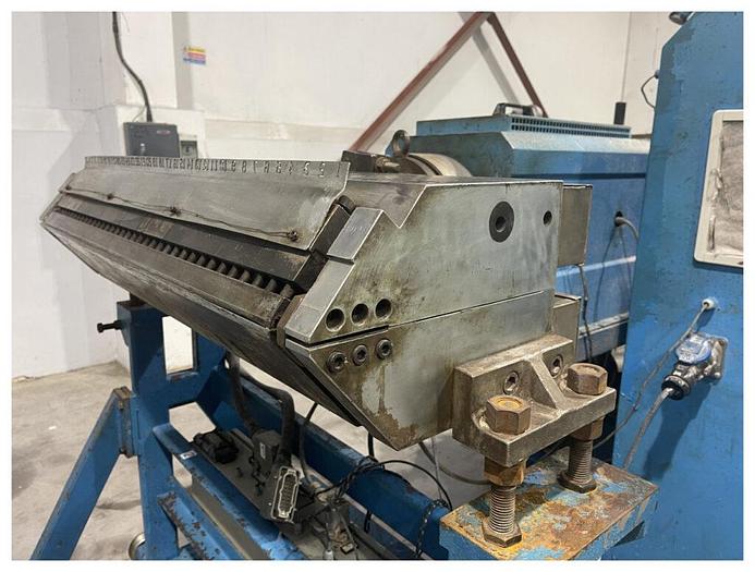 Used AMUT TWIN SCREW PVC SHEET LINE 1000 mm. 250 kg/h Ref.TX122