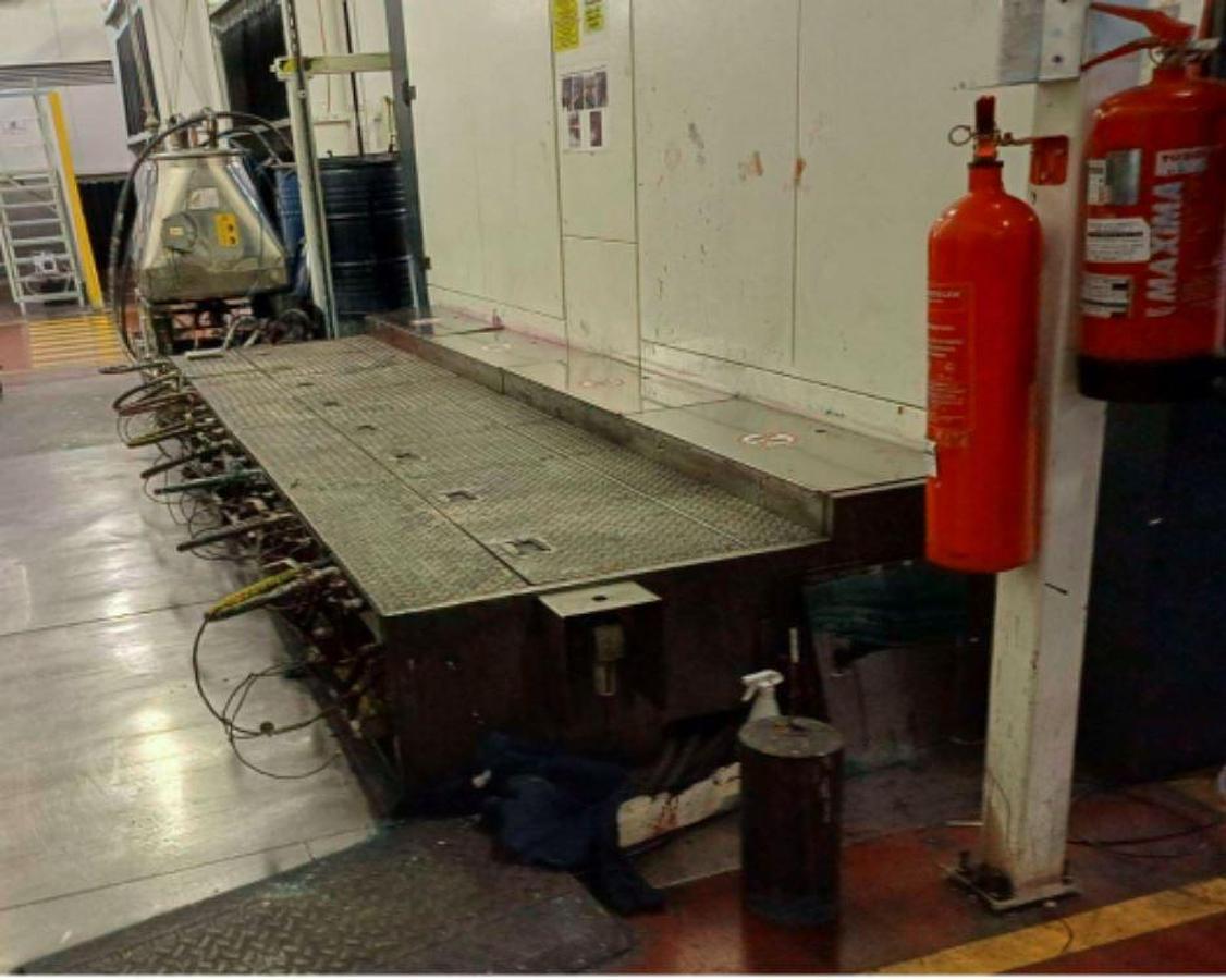 Used 2013 WINDMÖLLER & HÖLSCHER Miraflex AL 8 c. 1270/1320 mm.