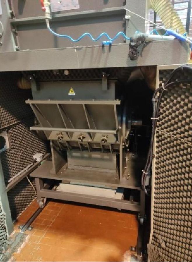 Refurbished Shredder+granulator combined - multi-purpose size reduction