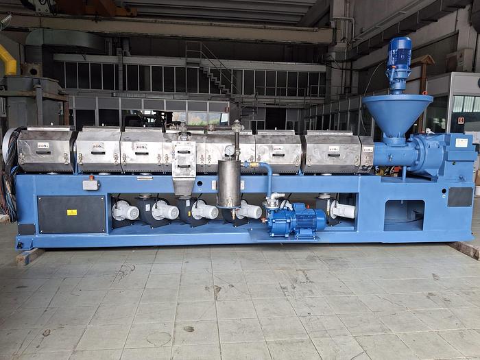 Refurbished CDM PREALPINA + FIMIC : 500-600 kg/h PE PP PC PS ABS REGRANULATING LINE FULLY RECONDITIONED