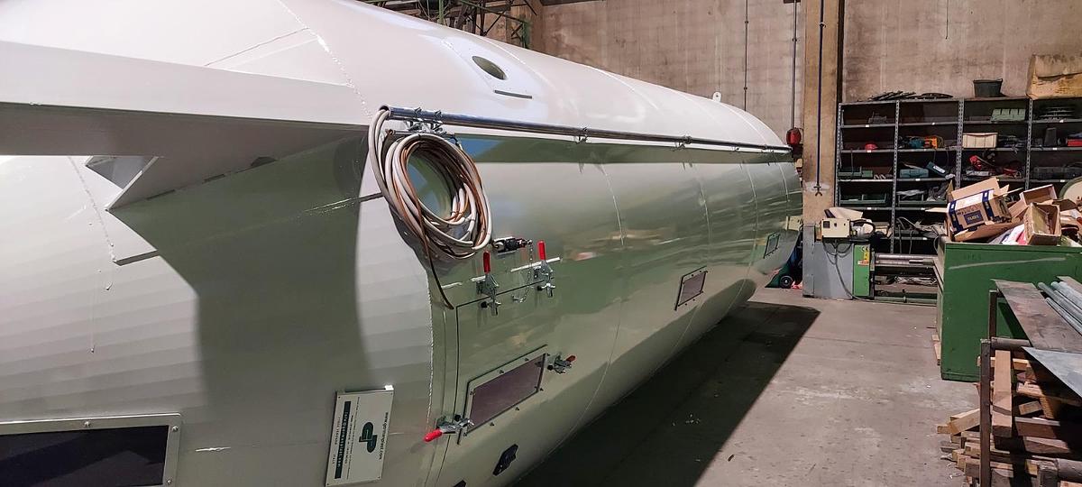 mixer vertical crossed miixing  40000 lt