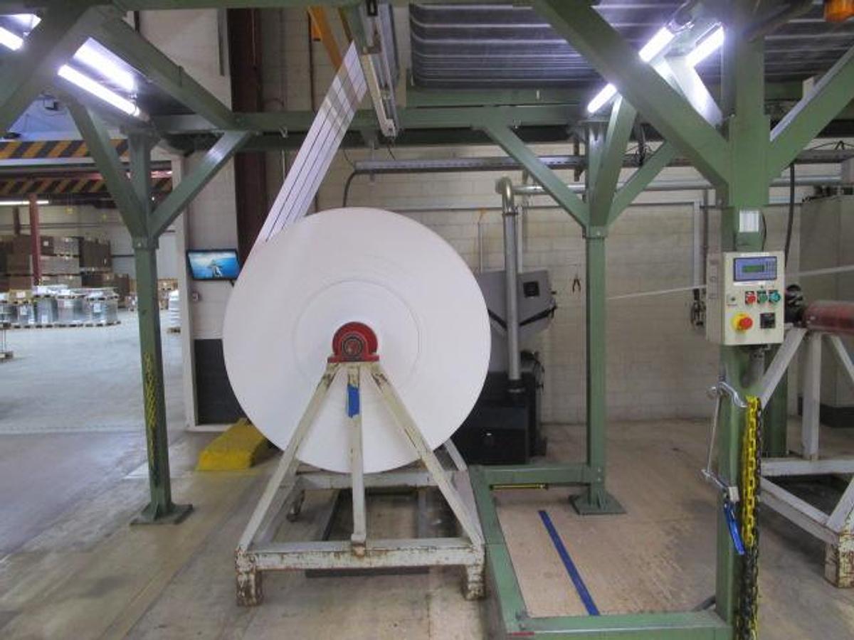 Used Amut EA120 sheet extruder 1600 mm.wide, 1300 kg/h 2000-2008