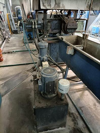 Used 2000 PREALPINA 85 mm. strand pelletizer