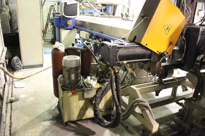 Used 2001 GAMMA MECCANICA 160 mm. extriuder for LDPE HDPE PP,..