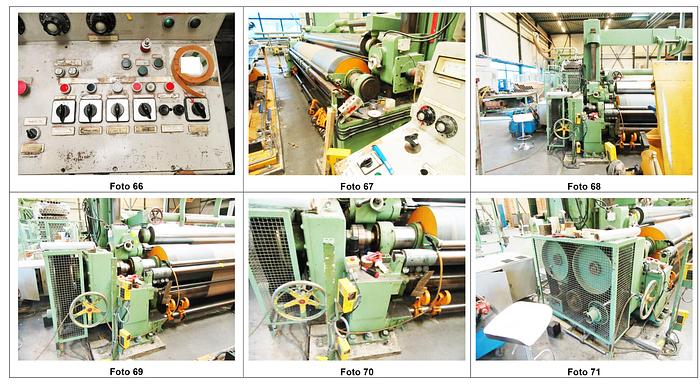 Used 3,6 mt.SLITTER REWINDER GOEBEL