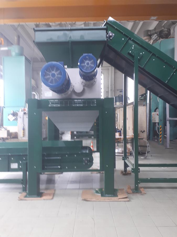 ALL PURPOSE STURDY SHREDDER 1.500 mm 2x45 + 2 x 22 kw