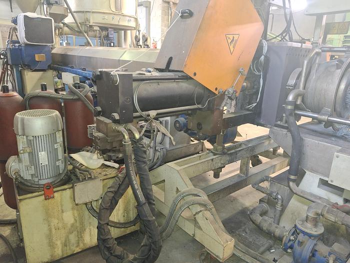 Used GAMMA MECCANICA 160 mm. extruder for LDPE HDPE PP,..