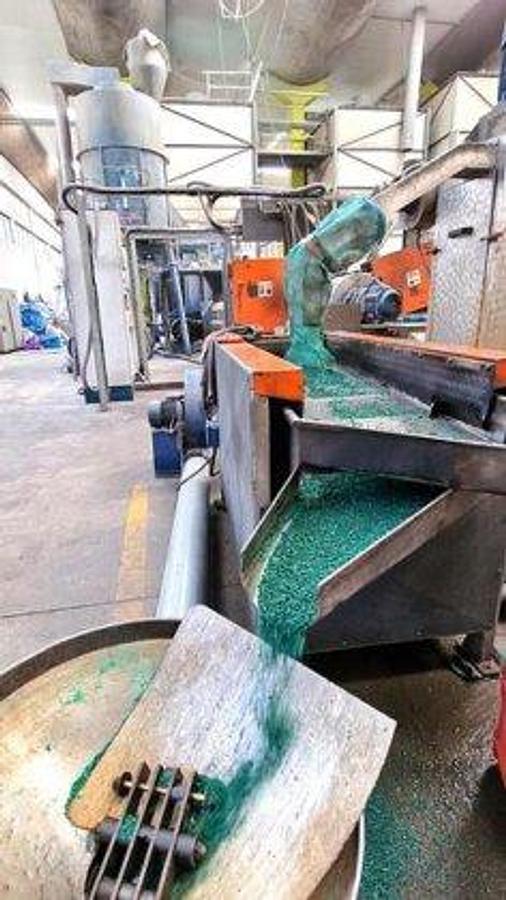 Used TECNOVA 130 mm. SINGLE SCREW EXTRUDER 130mm