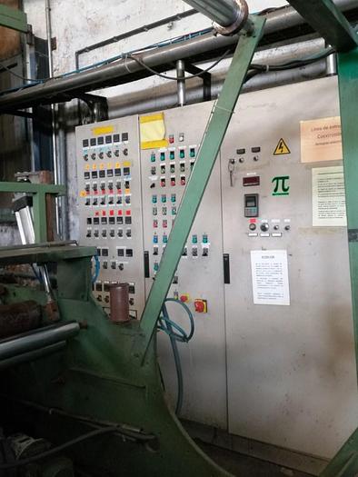 Used AMUT SHEET EXTRUSION LINE s.90 mm w.900 mm.