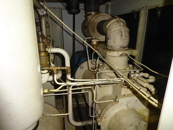 Used GARDNER DENVER 150 SCREW AIR COMPRESSOR