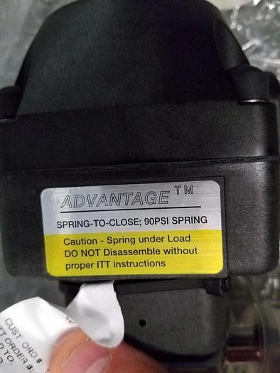 ITT Pure Flo Medical Grade Stainless Steel Pharmaceutical Control Valve. New!