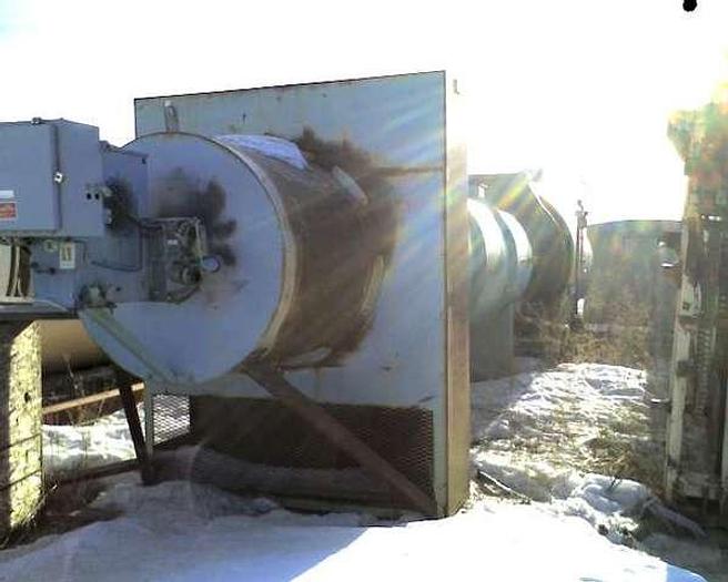 Used 8' x 40' Pel-Pro Single Pass Dryer