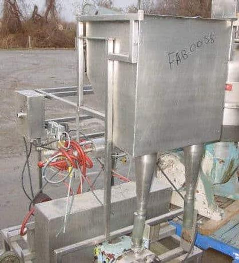 Used Twin Waukeshaw Pump Hopper, Series 030 Pump