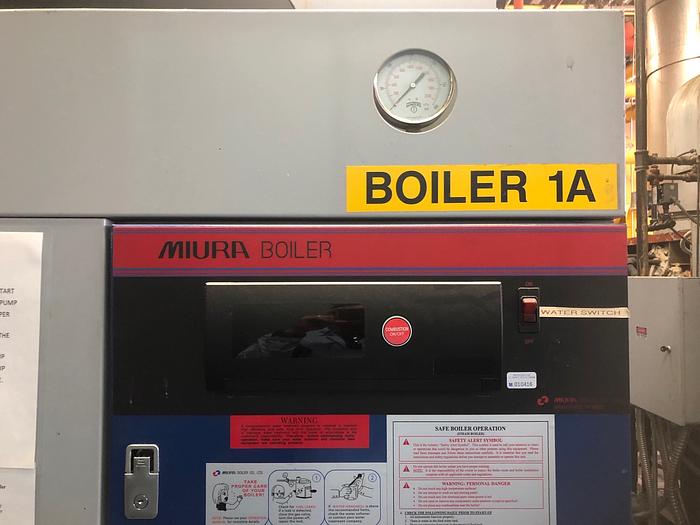 Used 2009 Muira LX-300   10350 lb/hr  170 psi  Fuel: gas LX-300