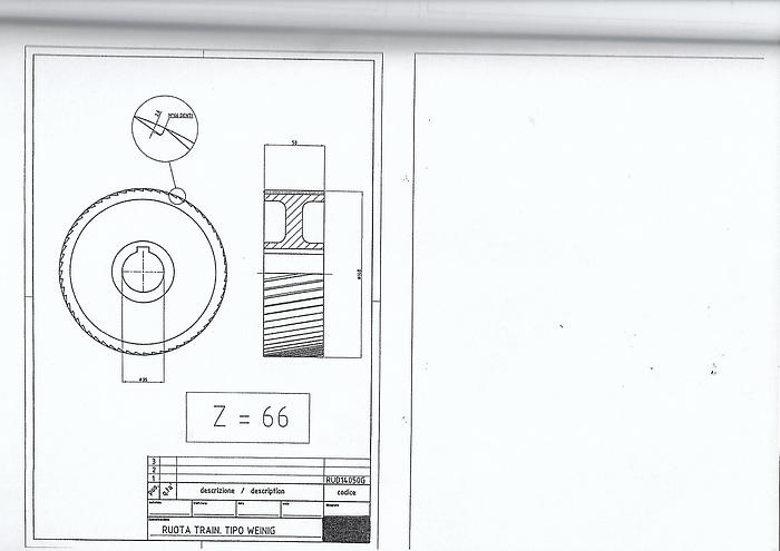 Ricambi Weinig scorniciatrici