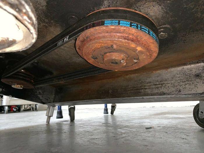 Used Tri-Clover Tri-Blender F3218MD-B60-S  w/ 15 HP Motor on Stainless Steel Skid