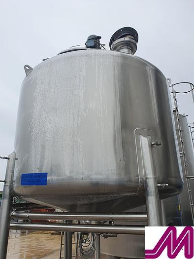 Used APV 5,000 Litre Stainless Steel Mix Tank