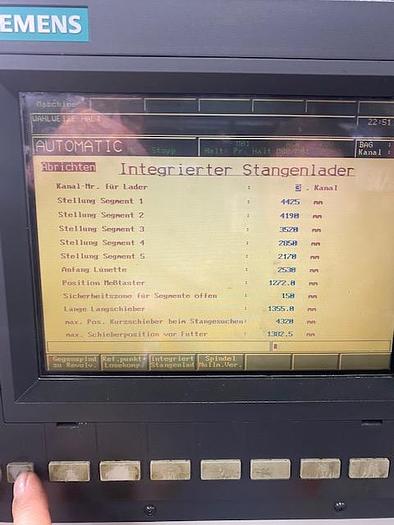 Used BRUGT CNC DREJEBÆNK FABRIKAT GILDEMEISTER MODEL MF SPRINT 65