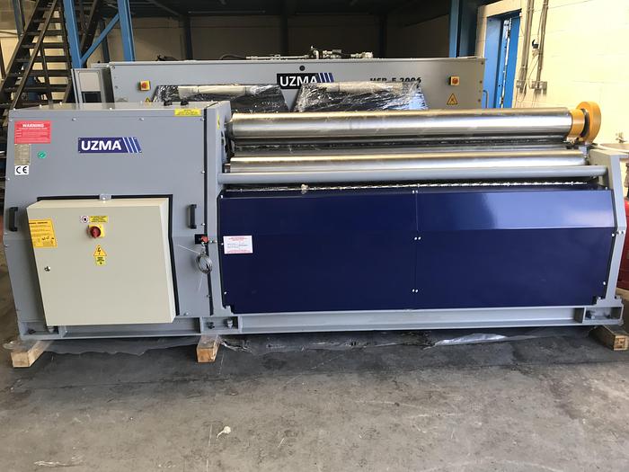 UZMA  4 roll Hydraulic bending rollers 3mm - 22mm  1050mm - 4000mm
