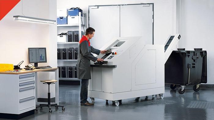 Used HSM HDS 230 Dual Stage