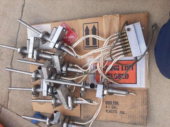 Used Filler, Piston, 8-Head, S/st, Inline, 16 Ounces #S744549