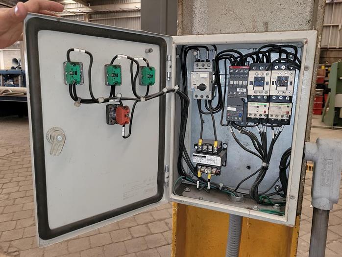 Usado MAQUINA TREFILADORA DE ACERO PLA STEEL NORD ELETTRONICA MODELO CARD RT 600/8 2017