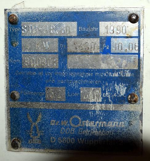 Used 15 GALLON ROSS AMK CLASS V DOUBLE ARM MIXER EXTRUDER - S/S - JACKETED