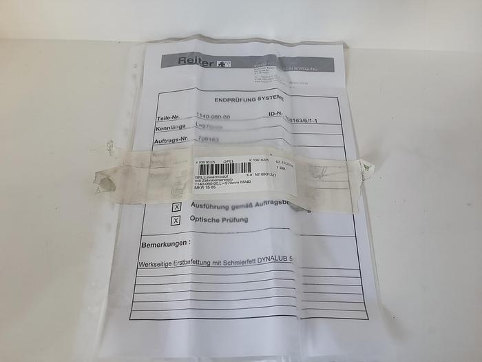 Linearmodul +- 0,05mm, MKR15-65, 1140-060-00/MA02/970mm, Rexroth, neu
