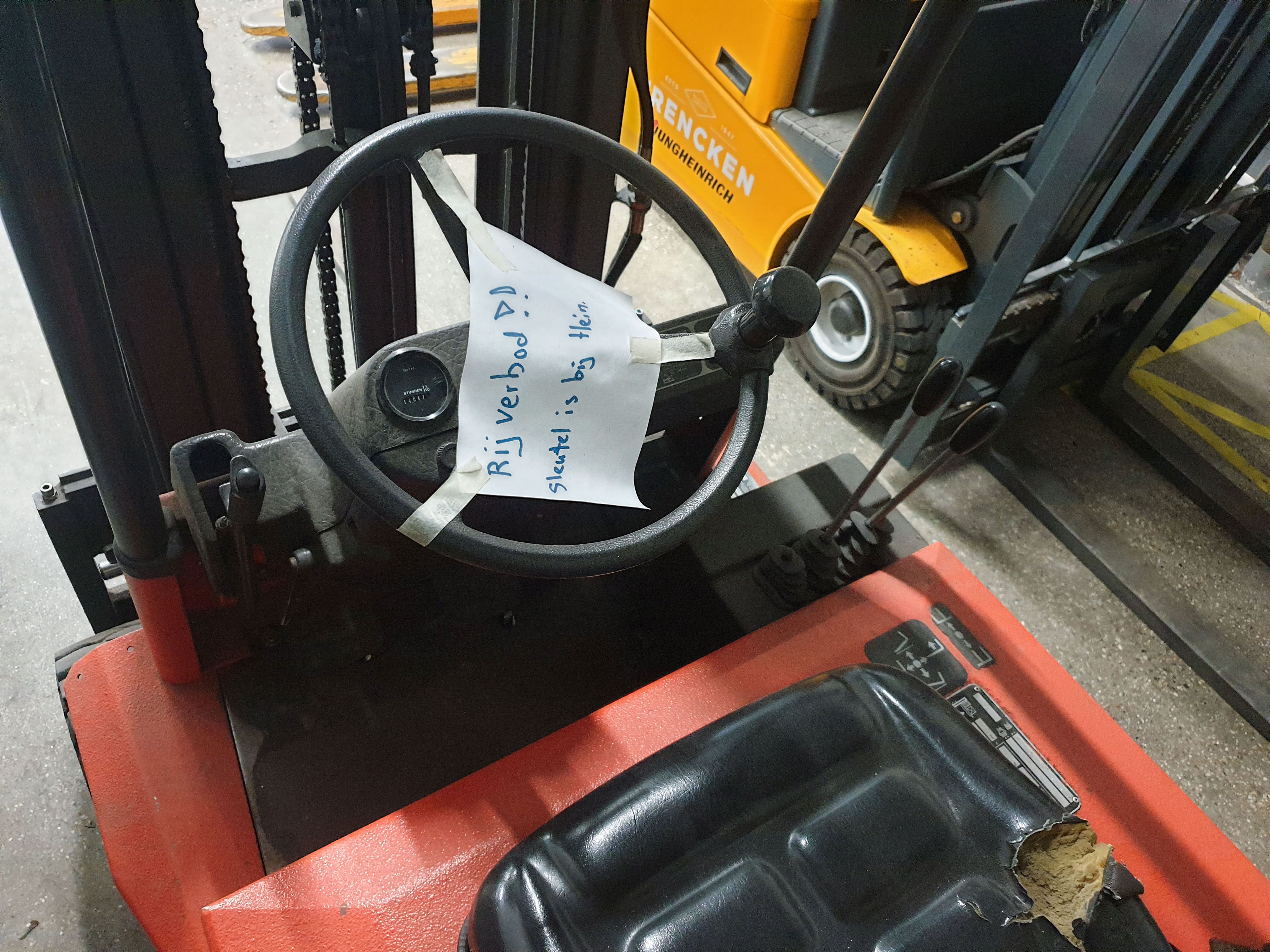 Used Linde E 15 - Forklift - 1989