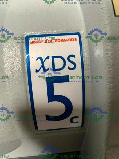 Used Boc Edwards XDS5C Dry Scroll Vacuum Pump  w/ Only 51 Hours