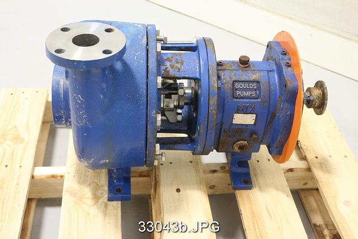 Used Goulds 3196CV 2x2x1 Pump #33043