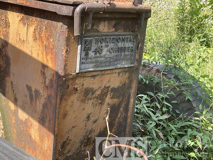 Used Soderhamm 48" Portable Chipper with Diesel Engine