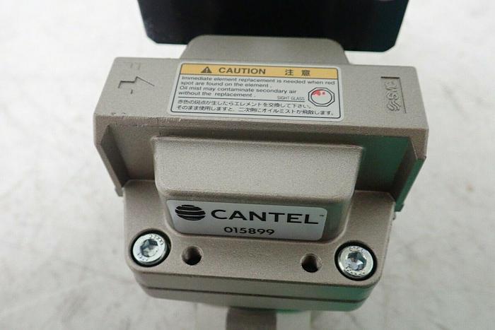 Used SMC Corporation VX220HG 2 Port Solenoid VX2 Valve with Murr Elektronik AC/DC-10A