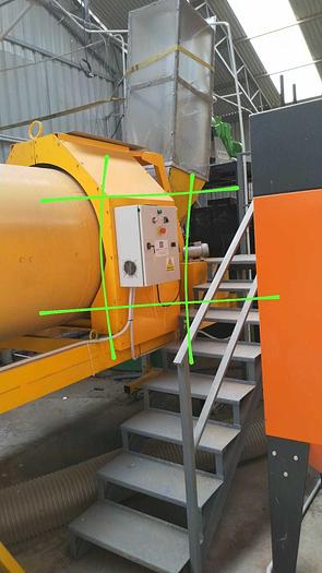 Used USED ROTARY DRUM DRYER
