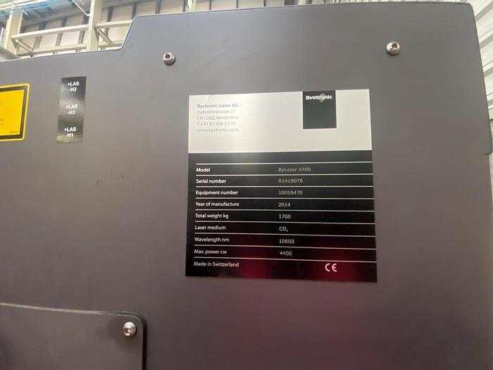 Used 2014 Bystronic  BySprint Pro 4020 Co2 Laser