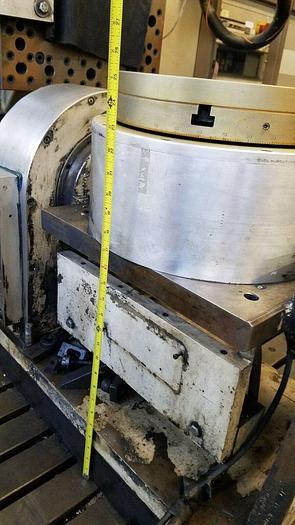 Used CNC Multi Axis Rotary Table Gimbal Multi Angle Machining 15"